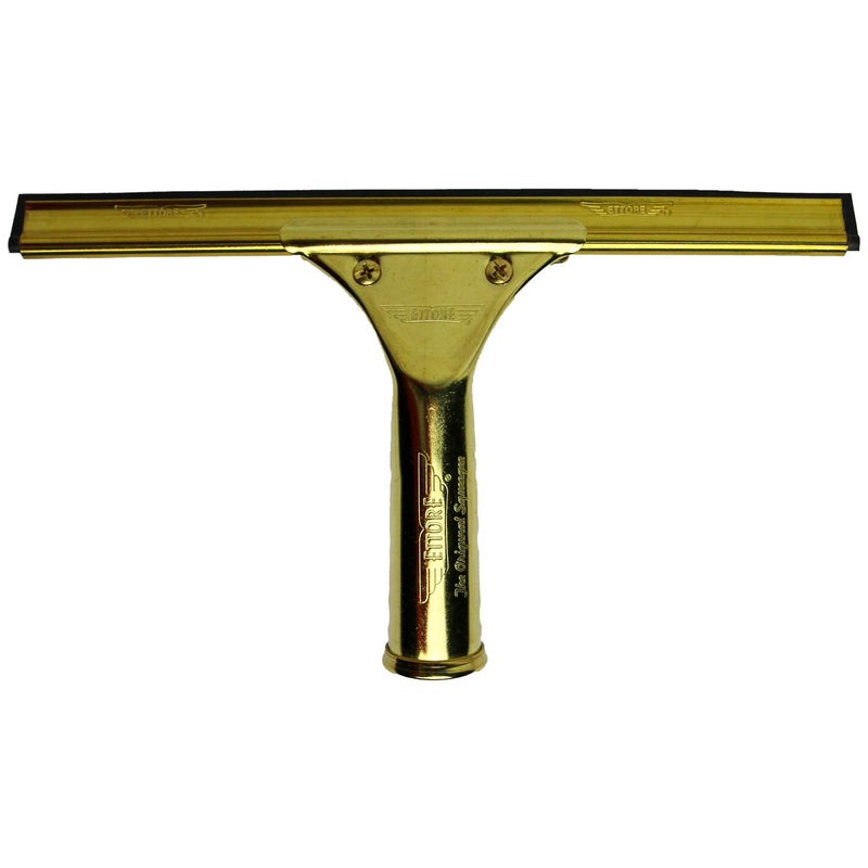 Ettore ProSeries Brass Squeegee, 10-Inch - Image 1